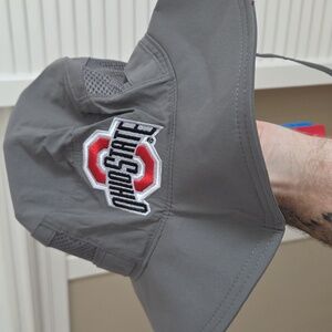 Ohio State Buckeye Columbia Gray Bucket Hat